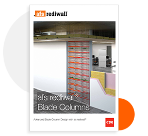 Advanced Blade Column Design with AFS Rediwall<sup>®</sup>